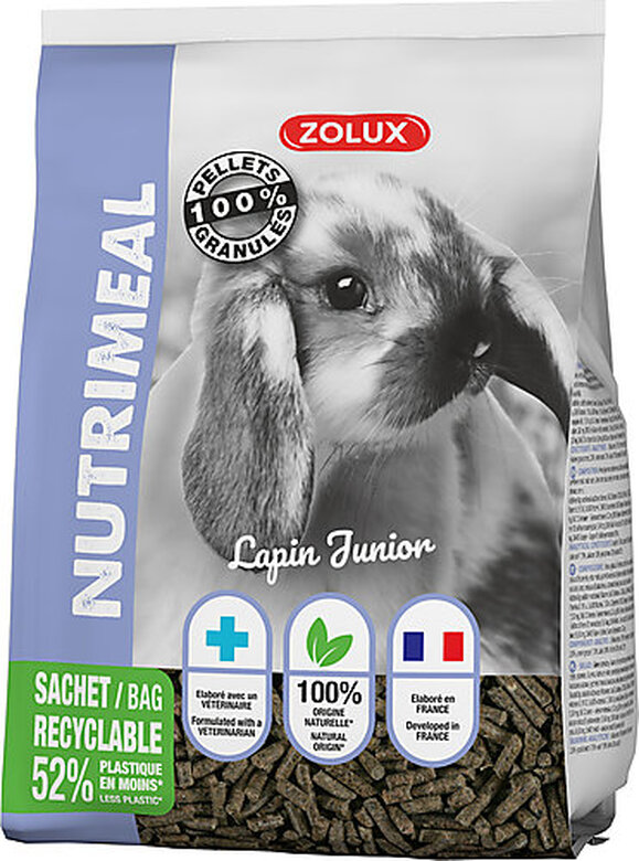 Zolux - Granulés Nutrimeal pour Lapin Junior - 800g image number null