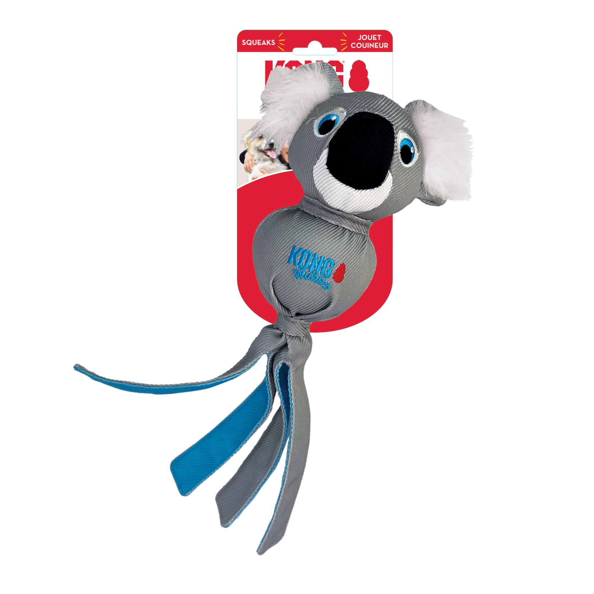 KONG - Jouet Peluche  Wubba Zoo Koala pour Chiens Image num&eacute;ro 1