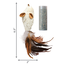 KONG - Jouet Refillables Feather Mouse pour Chats Indicateur image numéro 3