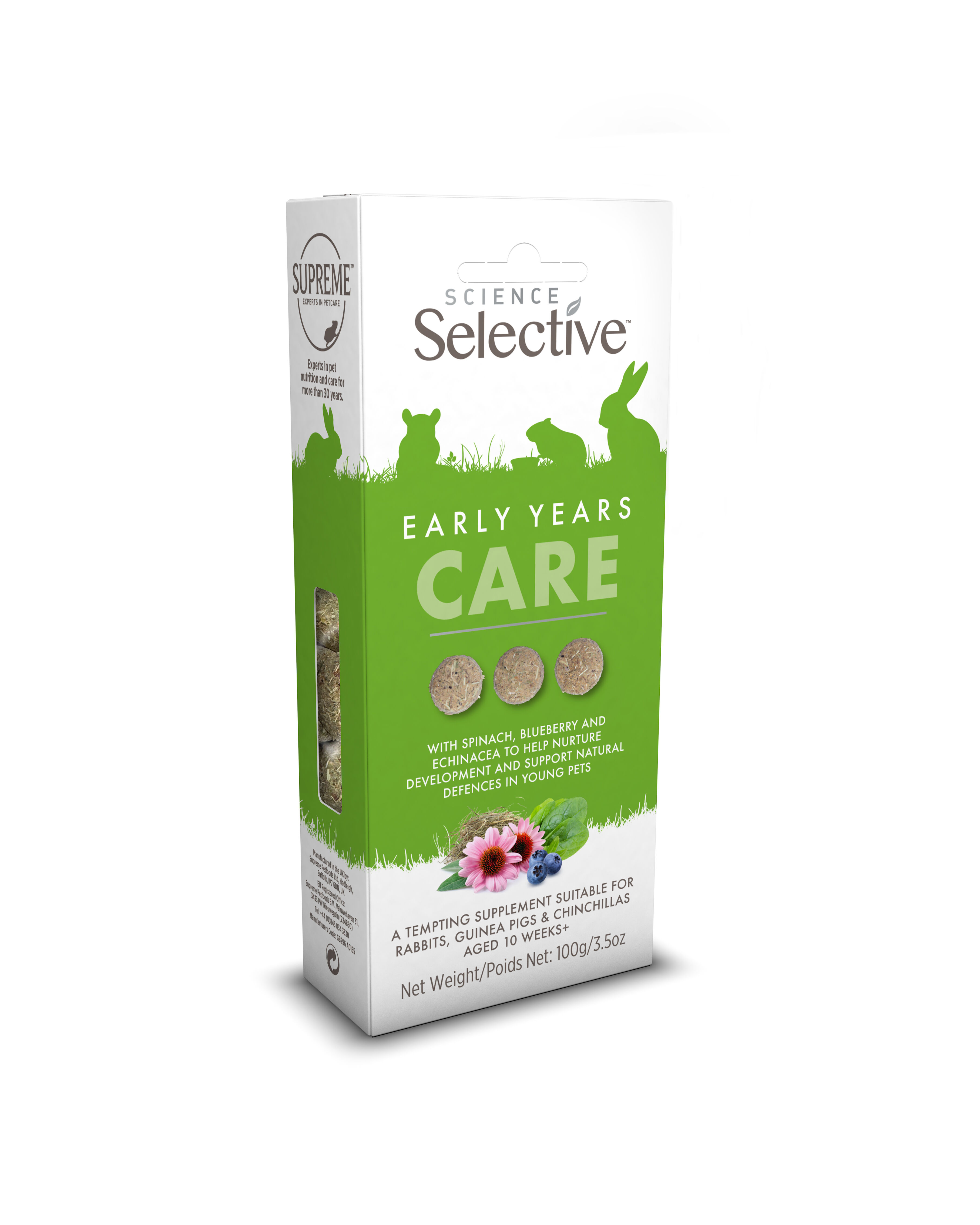 Science Selective - Friandises Early Years Care pour Rongeurs - 100g Image num&eacute;ro 2