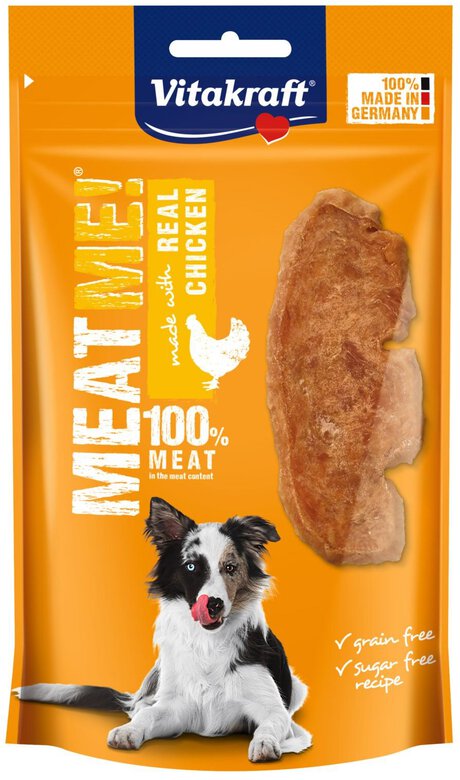 Vitakraft - Friandises Meat Me au Poulet pour Chien - 60g Image numéro 1 Vitakraft - Friandises Meat Me au Poulet pour Chien - 60g Image numéro 1
