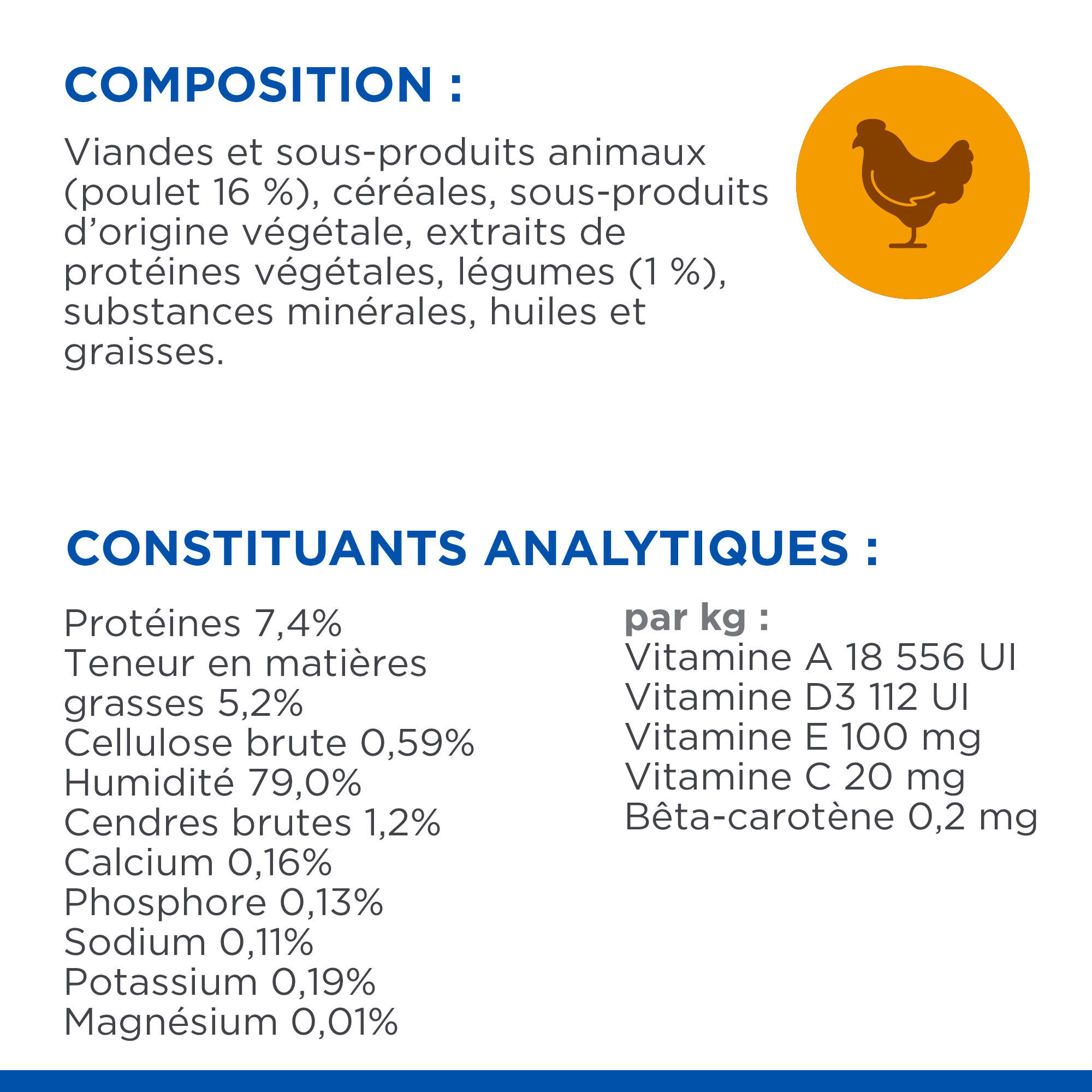 Hill&rsquo;s Science Plan Heathy Cuisine Mijot&eacute;s Pour Chat Adulte Au Poulet Et L&eacute;gumes Ajout&eacute;s  - 12x80g Image num&eacute;ro 6