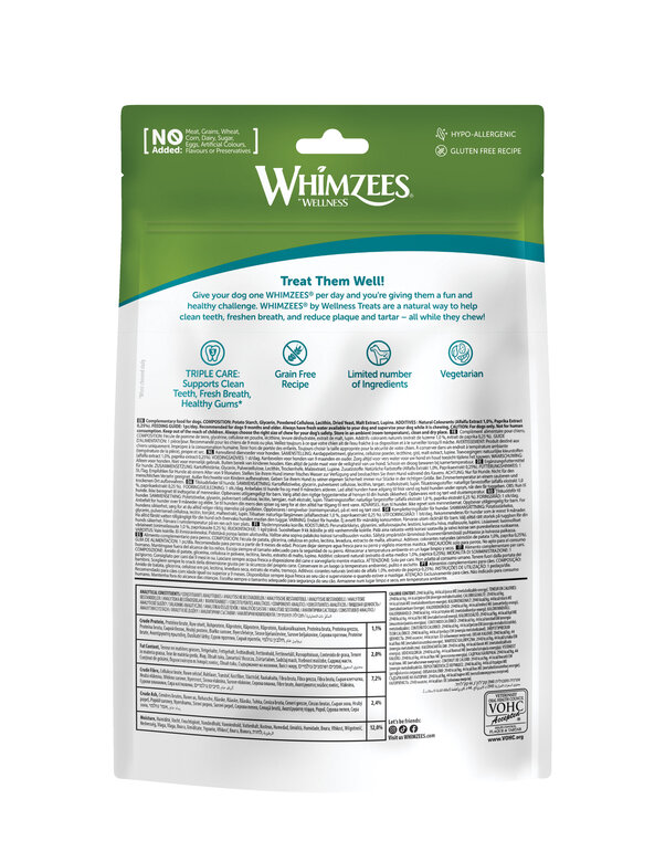Whimzees - Friandises Brosse à Dents Dog Treats pour Chien - M x12 Image numéro 2 Whimzees - Friandises Brosse à Dents Dog Treats pour Chien - M x12 Image numéro 2
