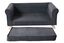 Leeby - Canapé Deluxe Gris Royal pour Chien - 52x82x27cm Indicateur image numéro 4