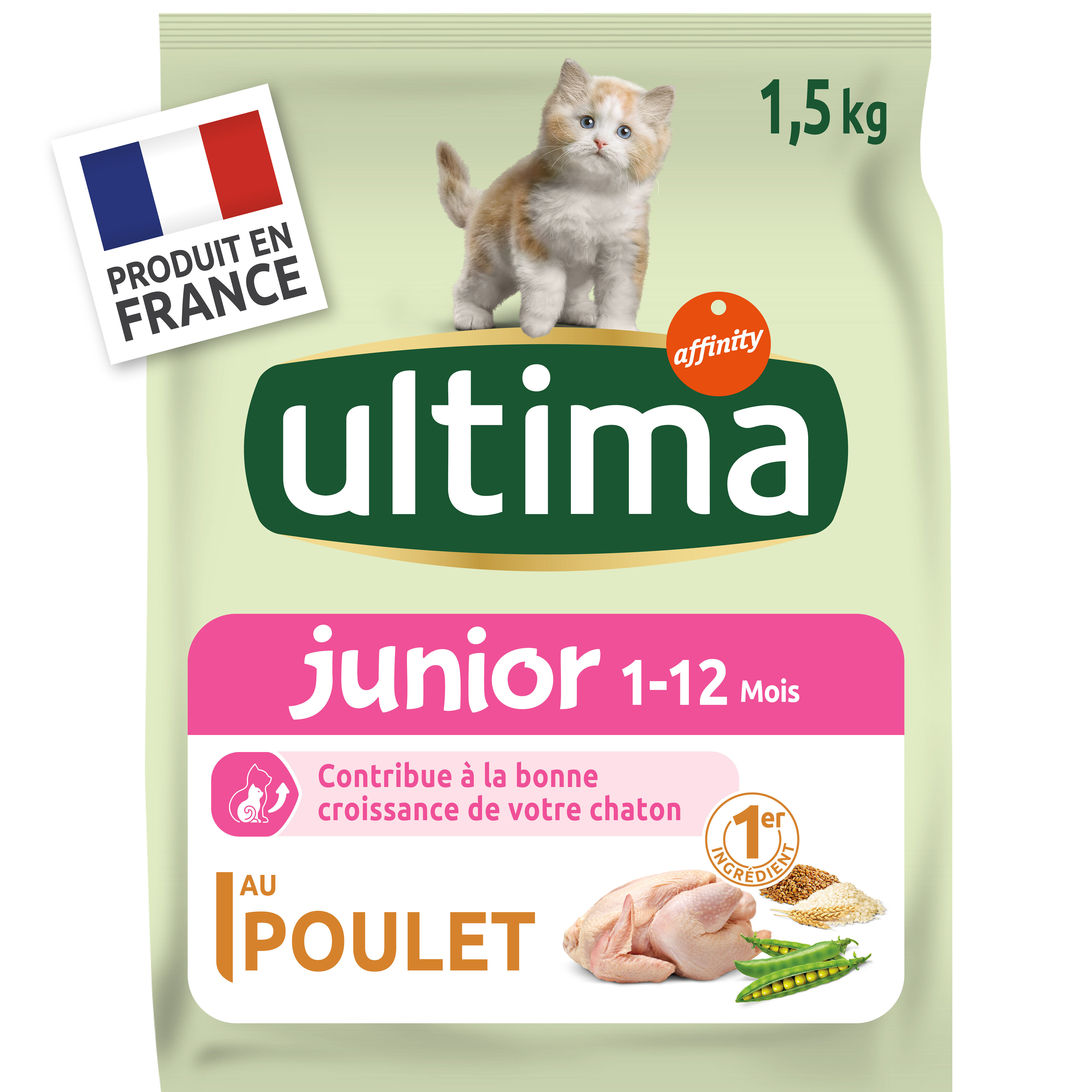 Ultima - Croquettes Chat Junior - 1,5 kg Image num&eacute;ro 3