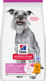 Hill's Science Plan - Mature Adult Light Small & Mini Croquettes Pour Petit Chien Ag&eacute; Poulet - 2,5kg