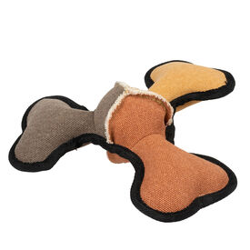 Duvoplus - Jouet Canvas boomerang os Multicolore - 23 x 23 x 8 cm