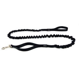 Kyflie - Laisse élastique Anti-chocs LUDUS CROSS Noir pour Chien - 2m
