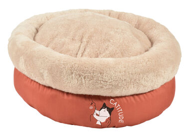 Bobby - Corbeille Tea Party Orange pour Chats - 45cm