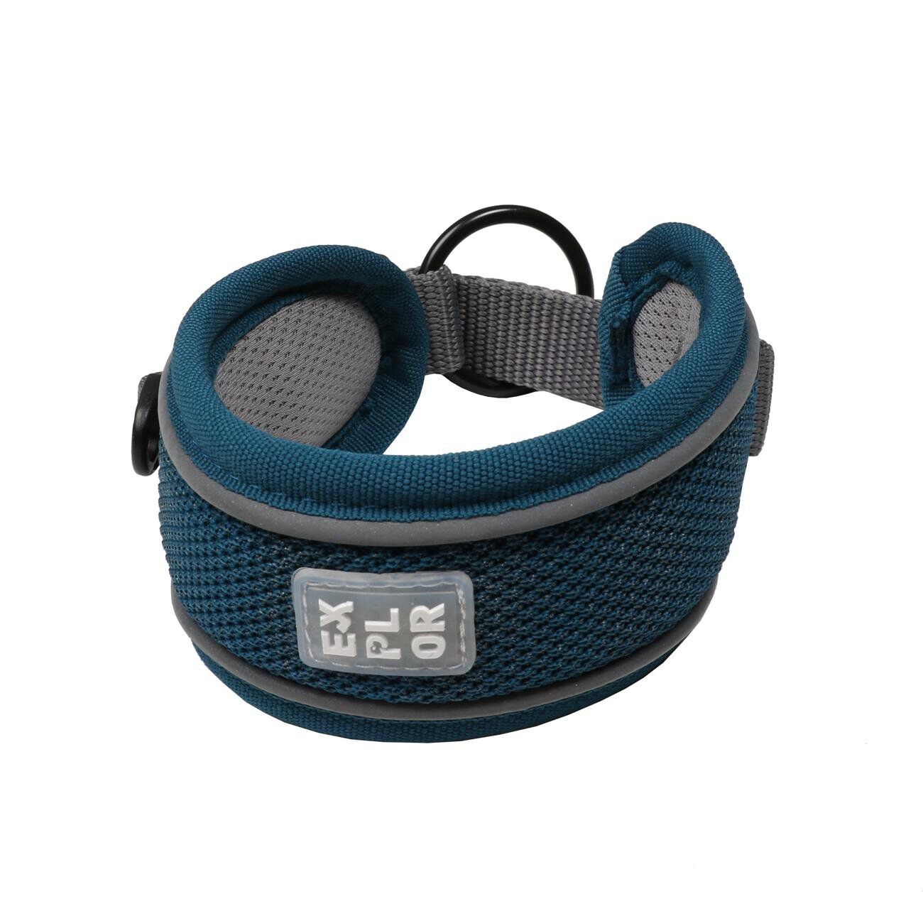 Duvoplus - Collier Classic Ultimate Fit Control Bleu P&eacute;trol XS pour Chiens - 30-33cm Image num&eacute;ro 2