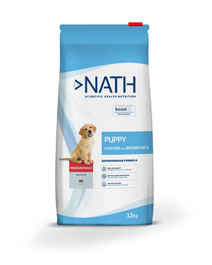 Nath - Croquettes Medium/Maxi Puppy au Poulet pour Chiot - 12Kg