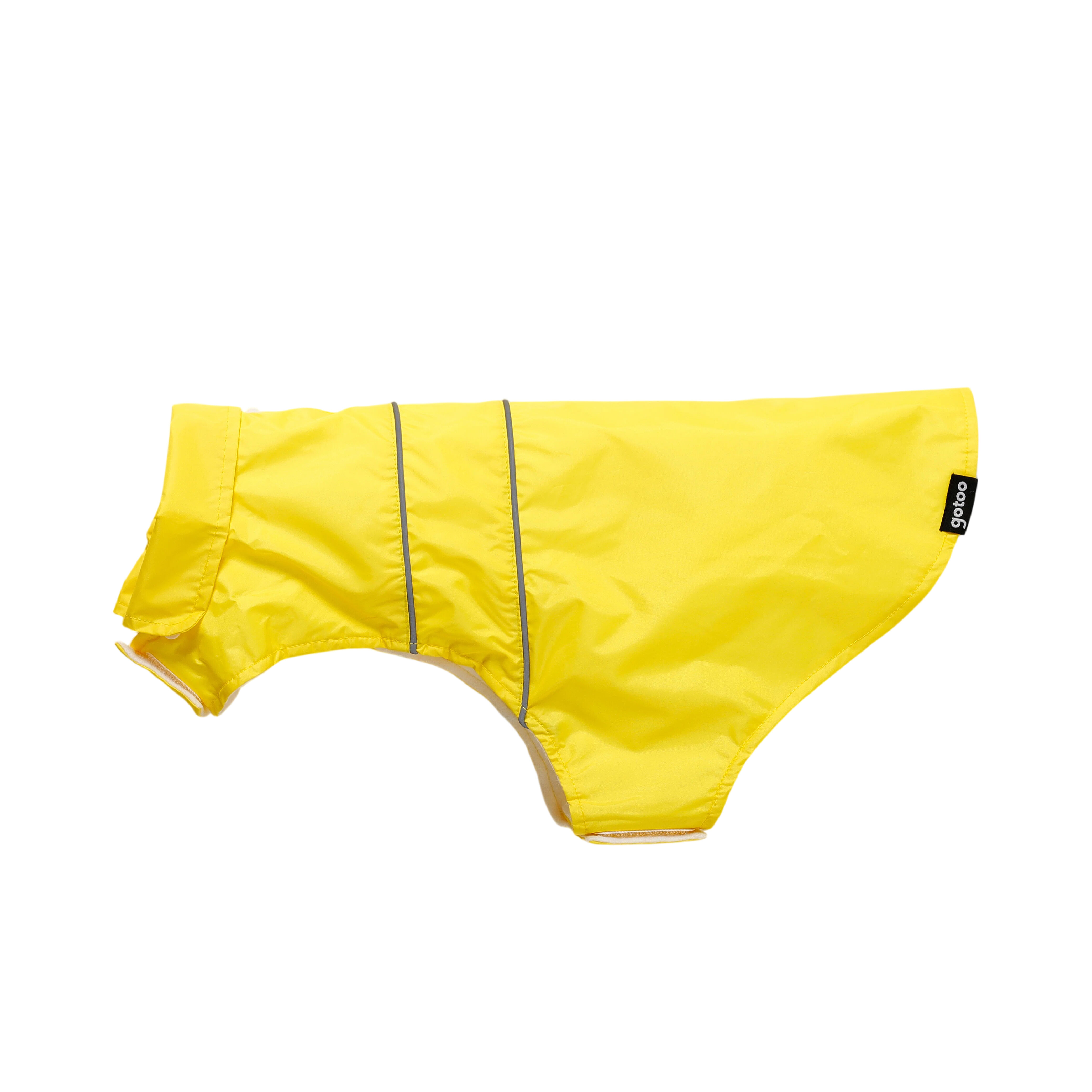 Gotoo - Imperm&eacute;able Jaune R&eacute;fl&eacute;chissant pour Chiens - 40cm Image num&eacute;ro 4