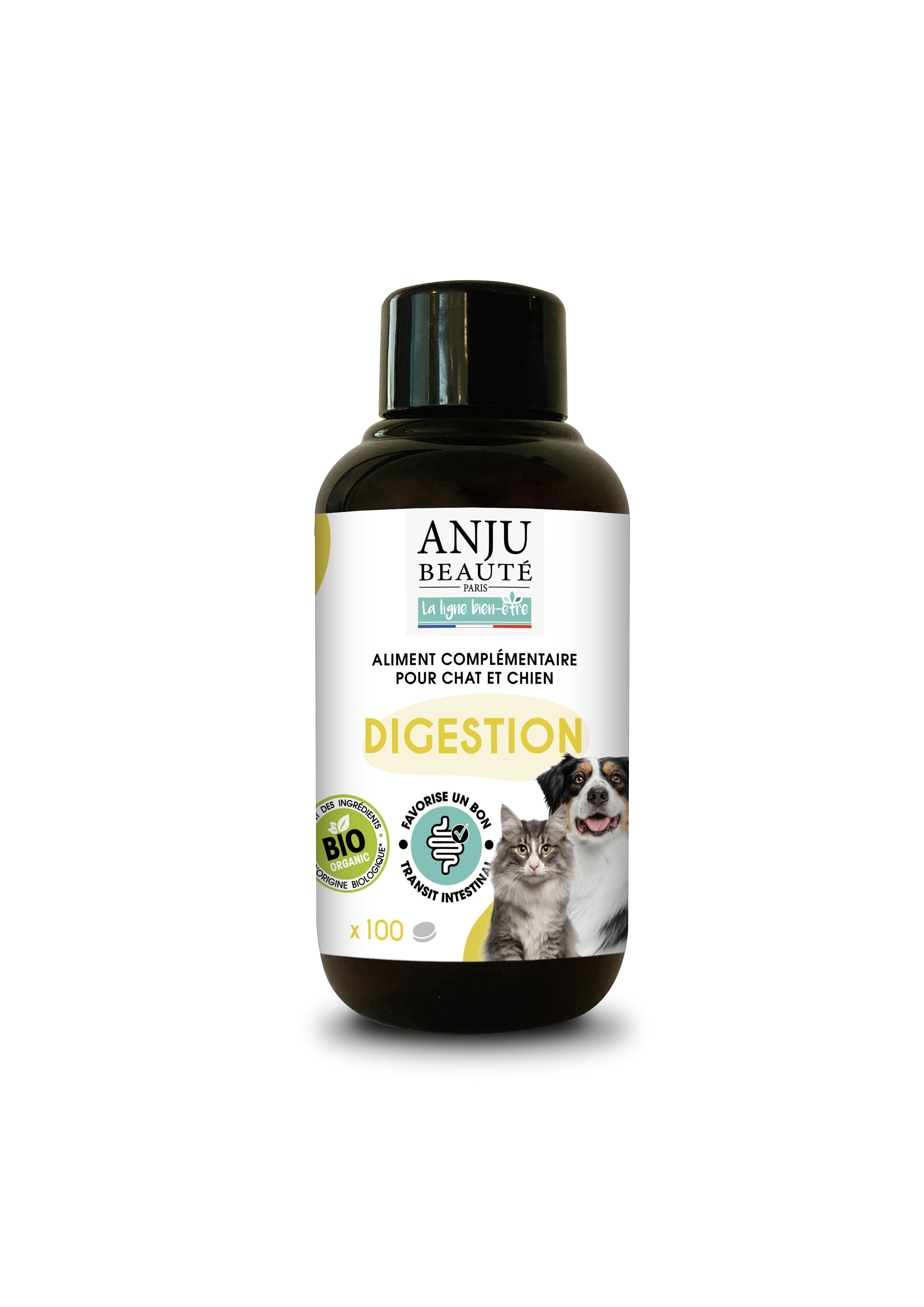 Anju Beaute - Aliment Compl&eacute;mentaire pour Chats et Chiens Digestion - x100 Image num&eacute;ro 1