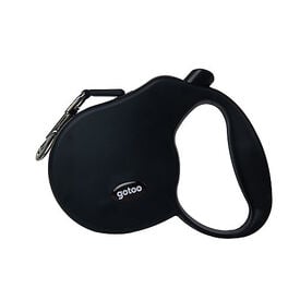 Gotoo - Laisse à Enrouleur Noire pour Chien
