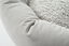 Leeby - Donut Doux et Confortable pour Chat - Gris Indicateur image num&eacute;ro 3