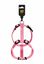 Animalis - Harnais Basic Rose pour Chien - T1 15mm et 43/65cm Indicateur image num&eacute;ro 2