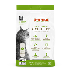 Almo Nature - Liti&egrave;re &Eacute;cologique Cat Litter pour Chats - 2,27Kg