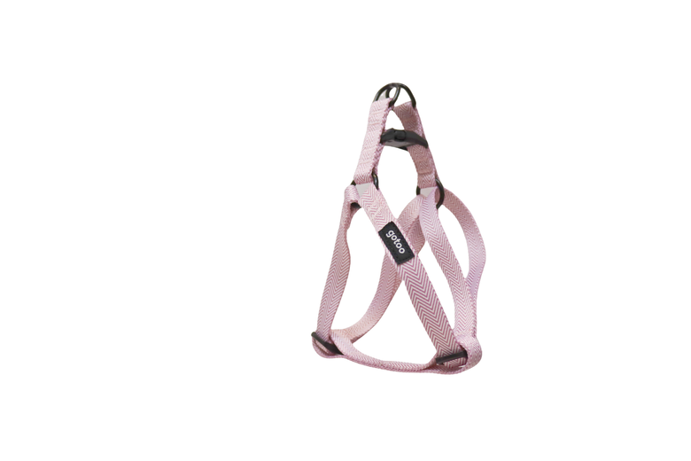 Gotoo - Harnais  Chevron Rose pour Chien - XS Image numéro 1 Gotoo - Harnais  Chevron Rose pour Chien - XS Image numéro 1