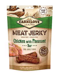 Carnilove - Jerky Barre Protéinée Poulet Faisan - 100g