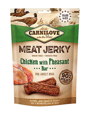 Carnilove - Jerky Barre Protéinée Poulet Faisan - 100g