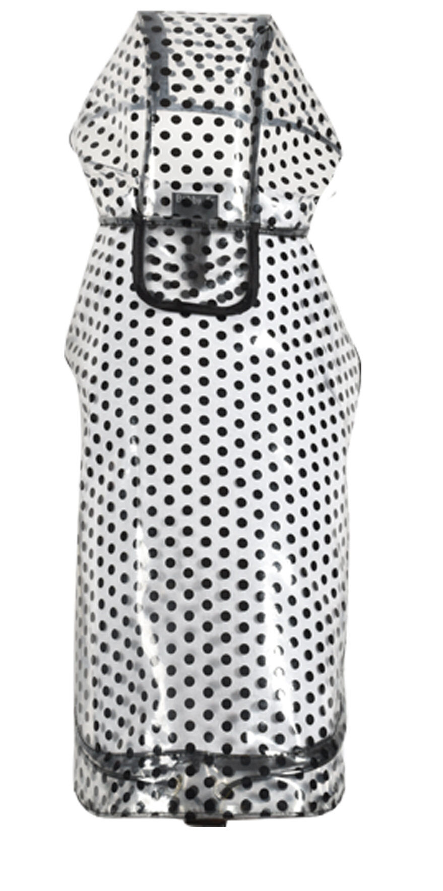 Bobby - Manteau Cire Noir Transparent 19 pour Chiens - XXS Image num&eacute;ro 1