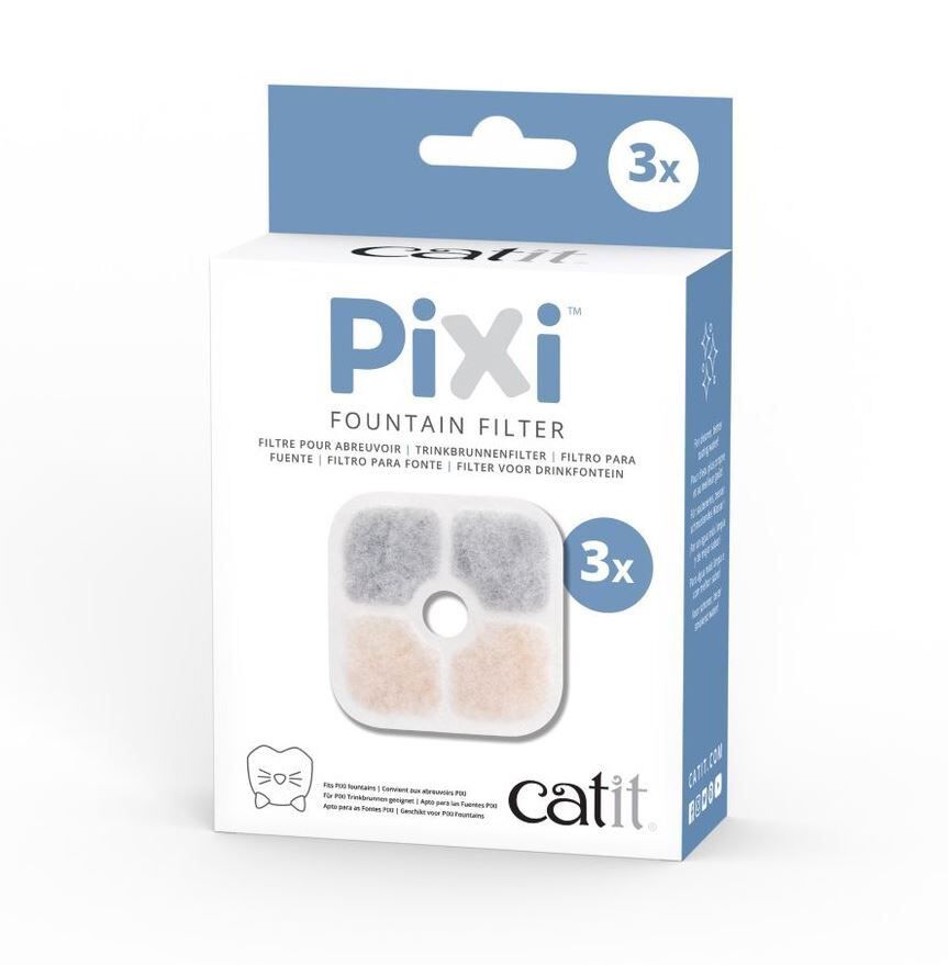 Catit - Filtres A Fontaine Pixi pour Chat - X3 Image num&eacute;ro 1