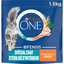Purina One - Croquettes au Poulet et Blé pour Chat Stérilisé d'Intérieur - 1,5Kg Indicateur image numéro 1