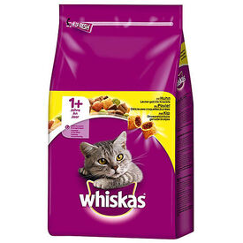 Whiskas - Croquettes +1 au Poulet pour Chat - 7Kg