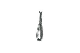 Collier en Chaîne Semi-étrangleur 2 Rangs pour Chien