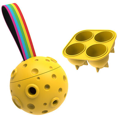 Summer Vibes - Balle Friandise Rafraîchissante pour Chiens - 13,5cm