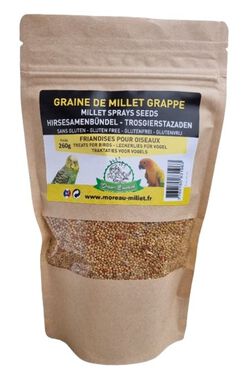 Octave Bauchant - Graines de Millet Jaune et Rouge Oiseaux - 260g