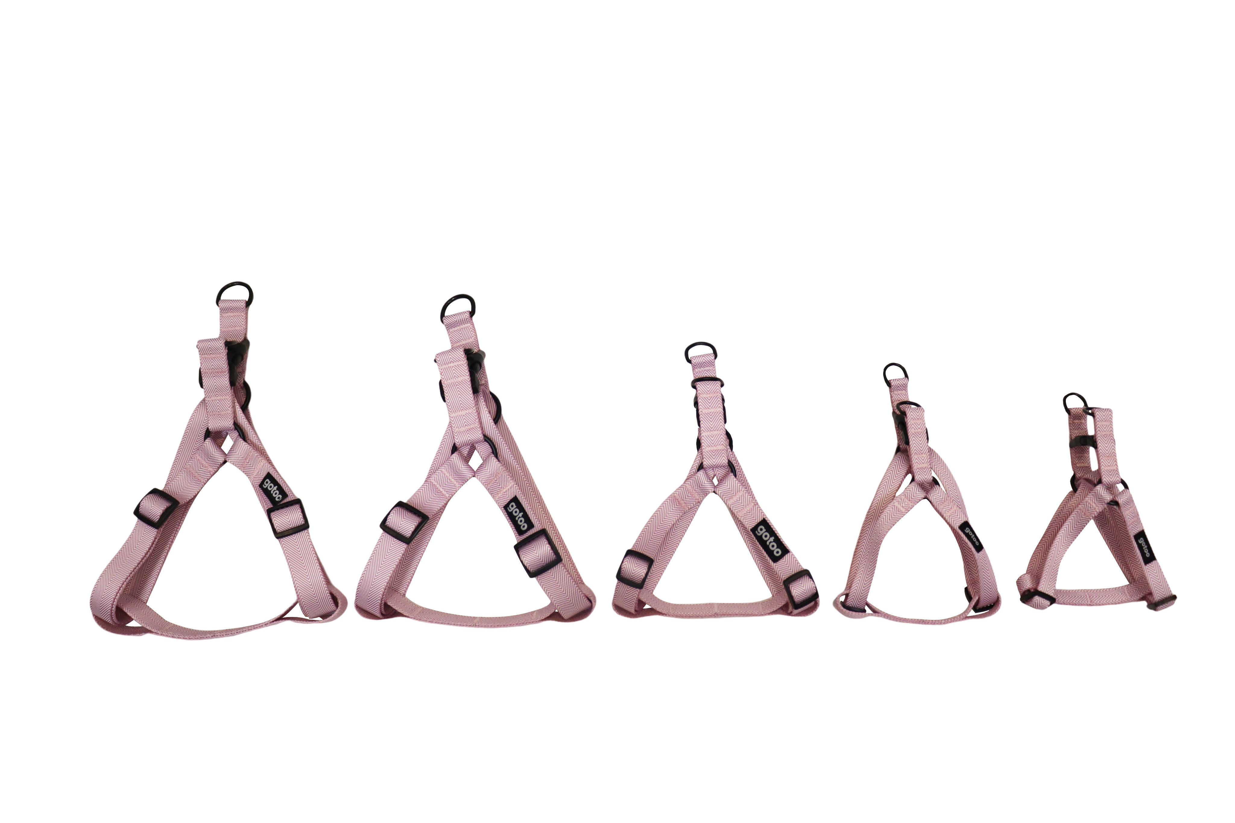 Gotoo - Harnais  Chevron Rose pour Chien - XS Image num&eacute;ro 5