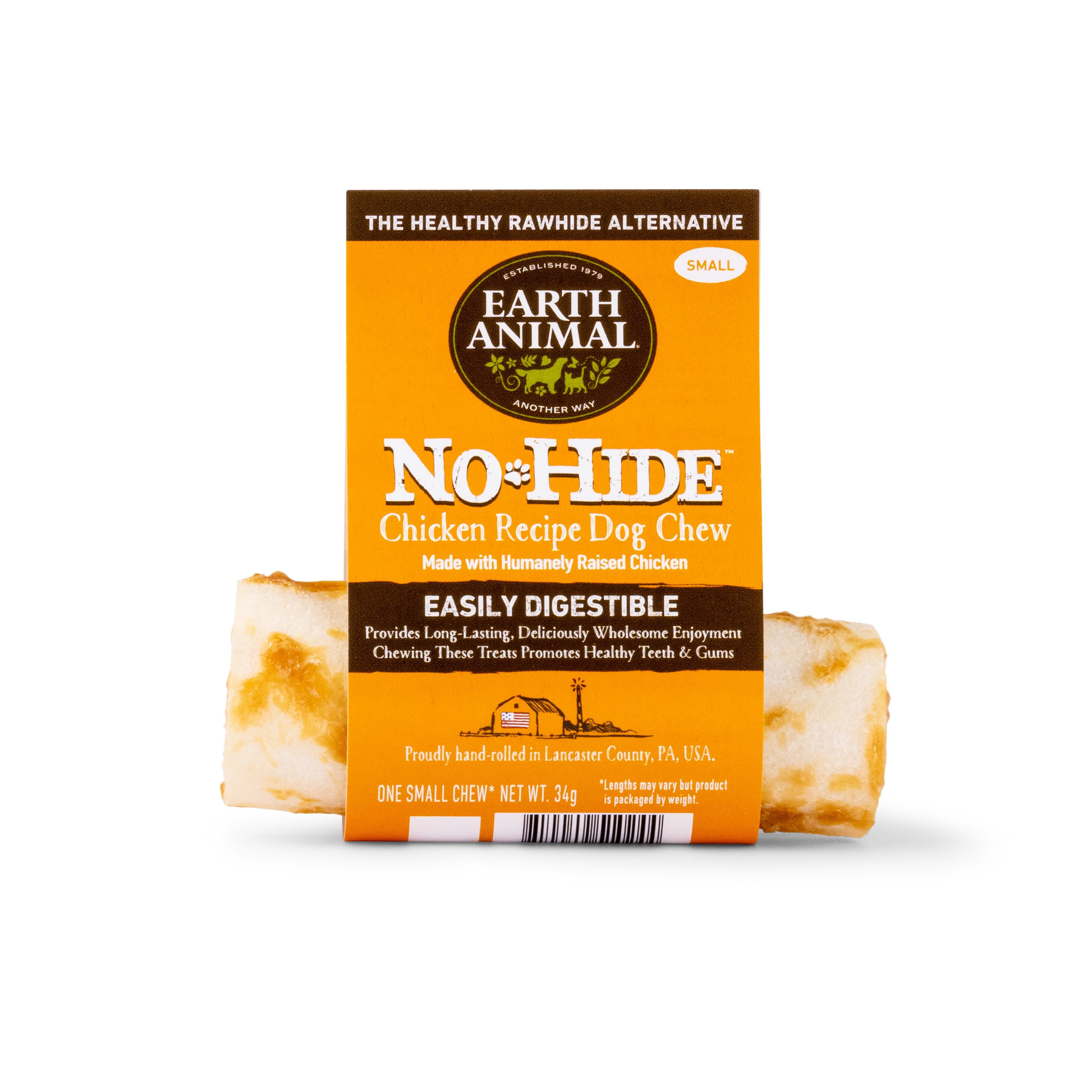 Earth Animal - Friandises No Hide &agrave; M&acirc;cher au Poulet pour Petits Chiens - S Image num&eacute;ro 1