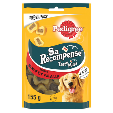Pedigree - Friandises Récompense en Bouchées au Bœuf pour Chien - 155g