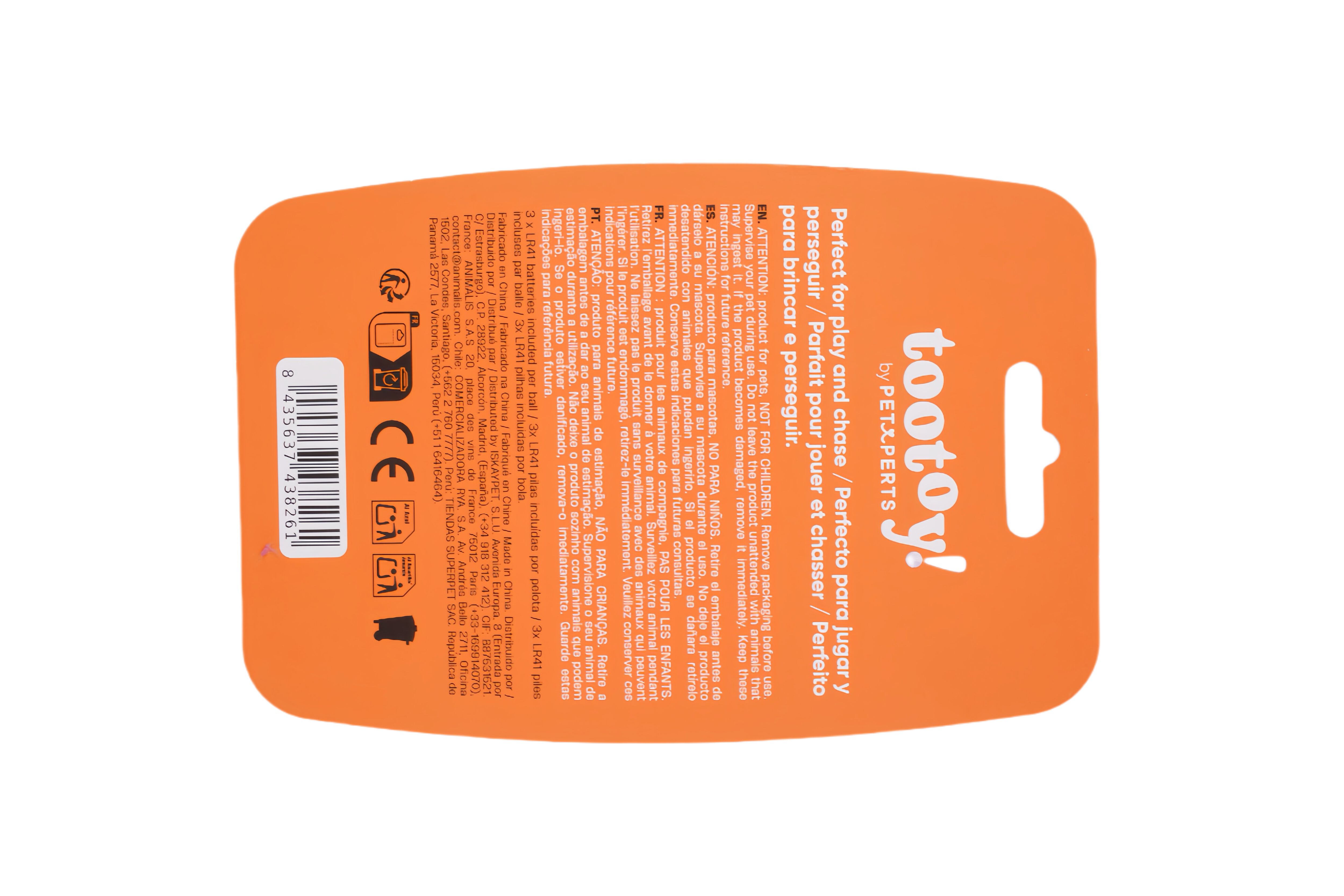 Tootoy! - Jouets Balles Led pour Chats - x2 Image num&eacute;ro 3