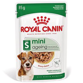 Royal Canin - Sachets Mini Ageing 12+ en Sauce pour Chien - 12X85g