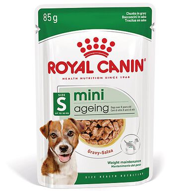 Royal Canin - Sachets Mini Ageing 12+ en Sauce pour Chien - 12X85g