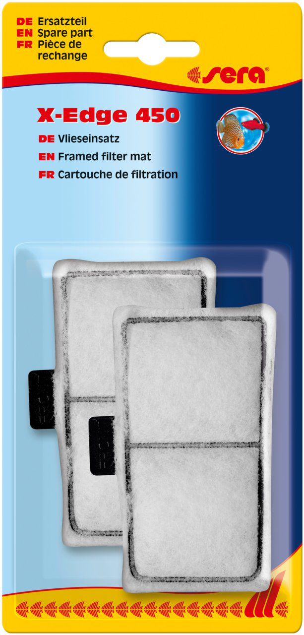 Cartouche de filtration sera, blanche (2 pces) - X-Edge 450 Image num&eacute;ro 1