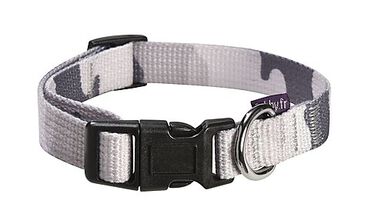 Bobby - Collier Camouflage Gris pour Chiens