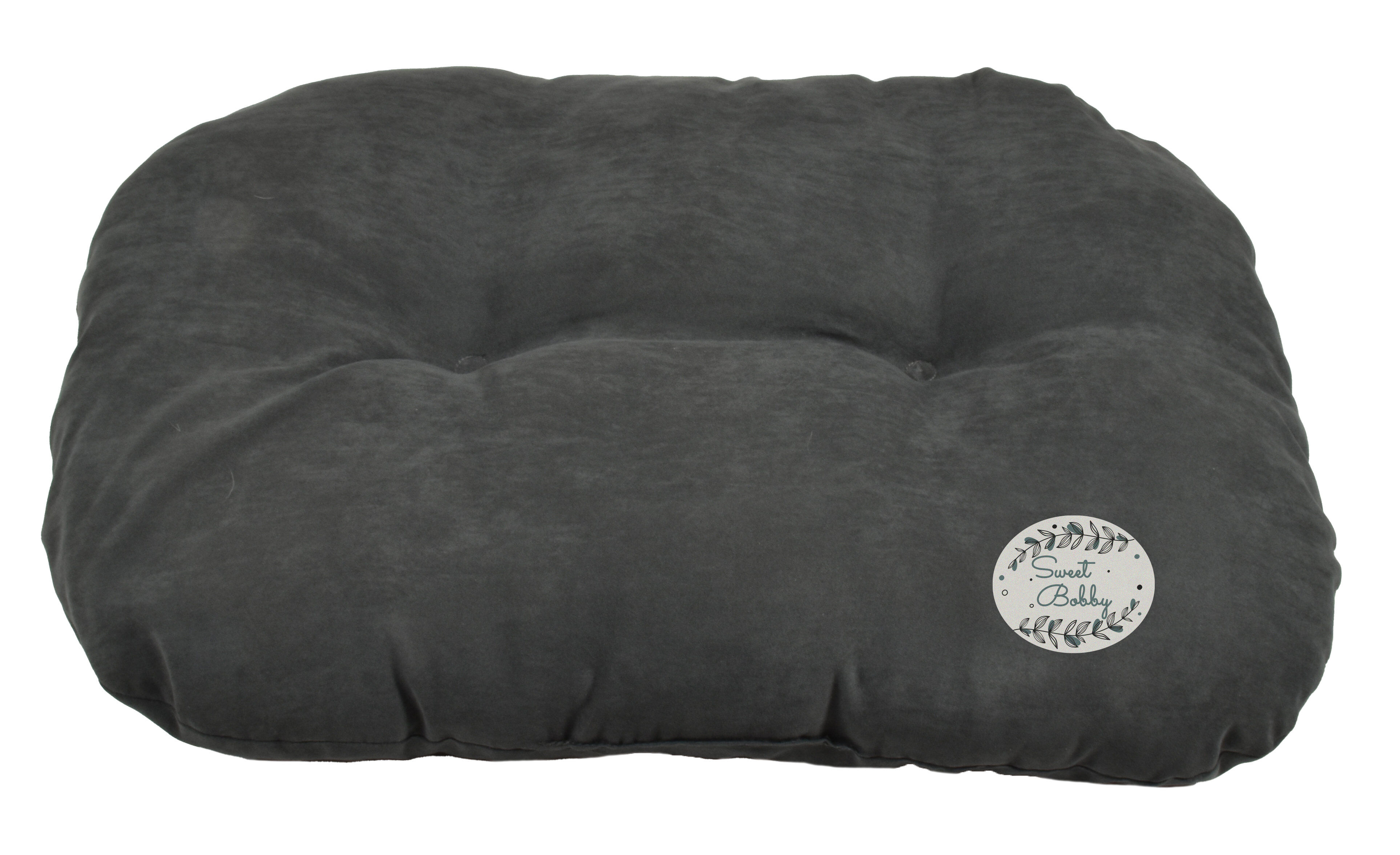Bobby - Coussin Douce Gris Anthracite pour Chien - S Image num&eacute;ro 1