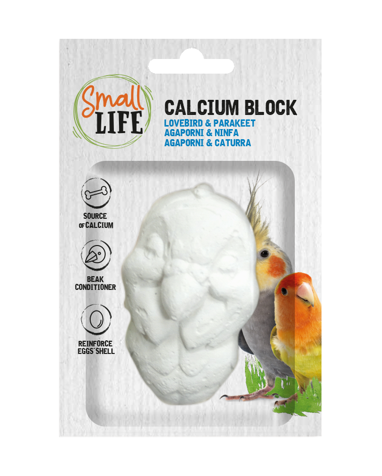 Small Life - Bloc de Calcium pour P&eacute;rruche - 100g Image num&eacute;ro 1