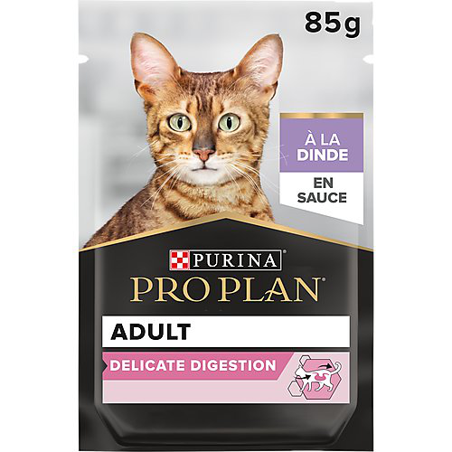 Pro Plan - Bouch&eacute;e en Sauce Delicate &agrave; la Dinde pour Chat - 85g Image num&eacute;ro 3