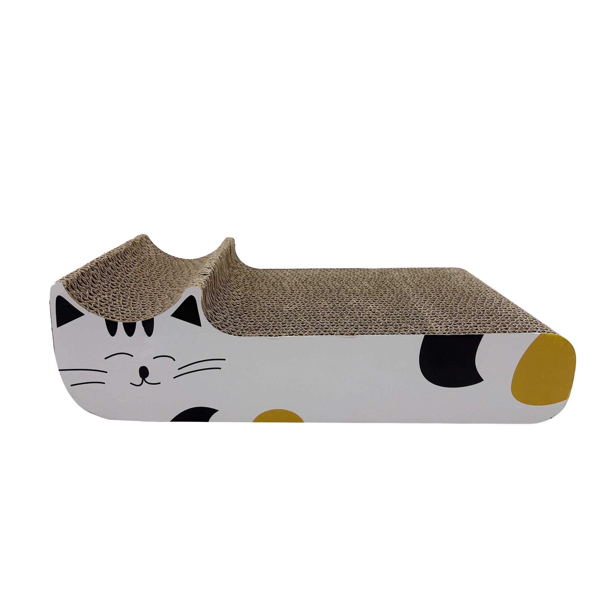 Leeby - Griffoir Carton Funny Kira pour Chats - 43x12x23cm Image num&eacute;ro 2