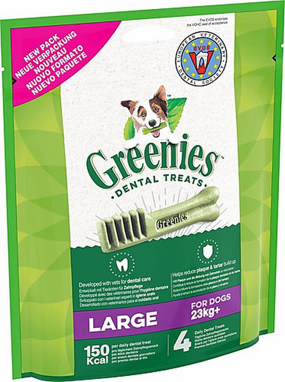 Greenies - Friandises Sticks Dentaires LARGE pour Grand Chien - x4 image number null