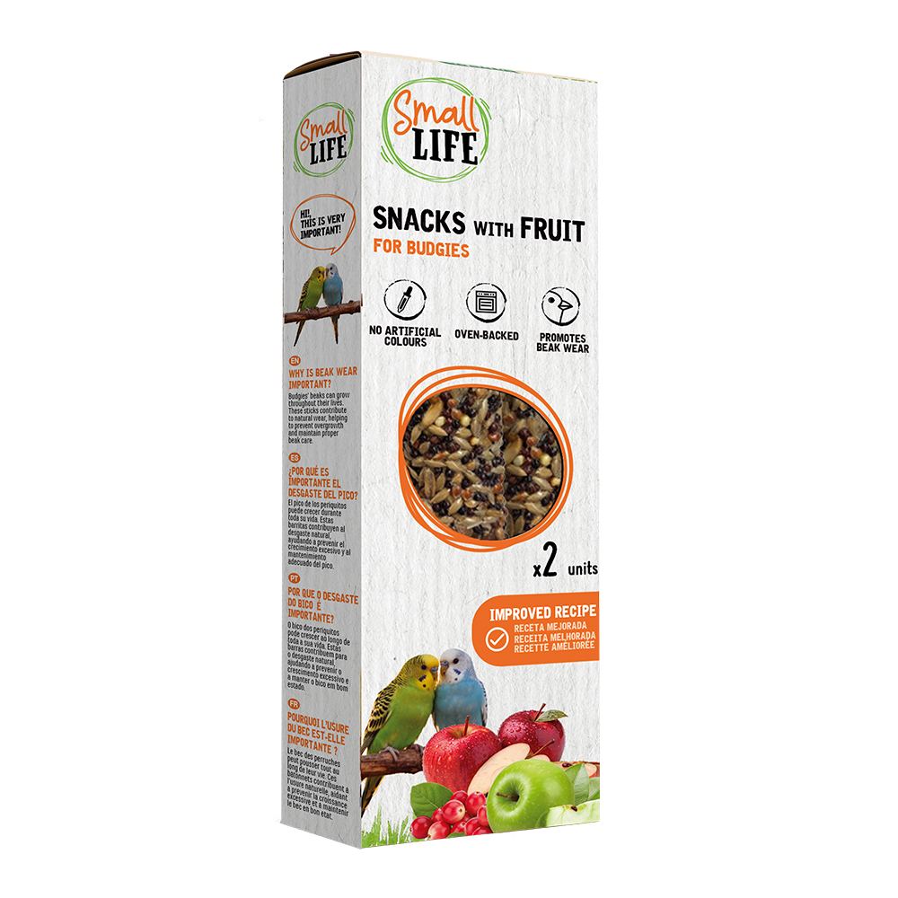 Small Life - Snacks aux Fruits pour Perruches - 60g Image num&eacute;ro 1