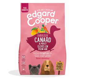Edgard & Cooper - Croquettes au Canard et Poulet pour Chiot