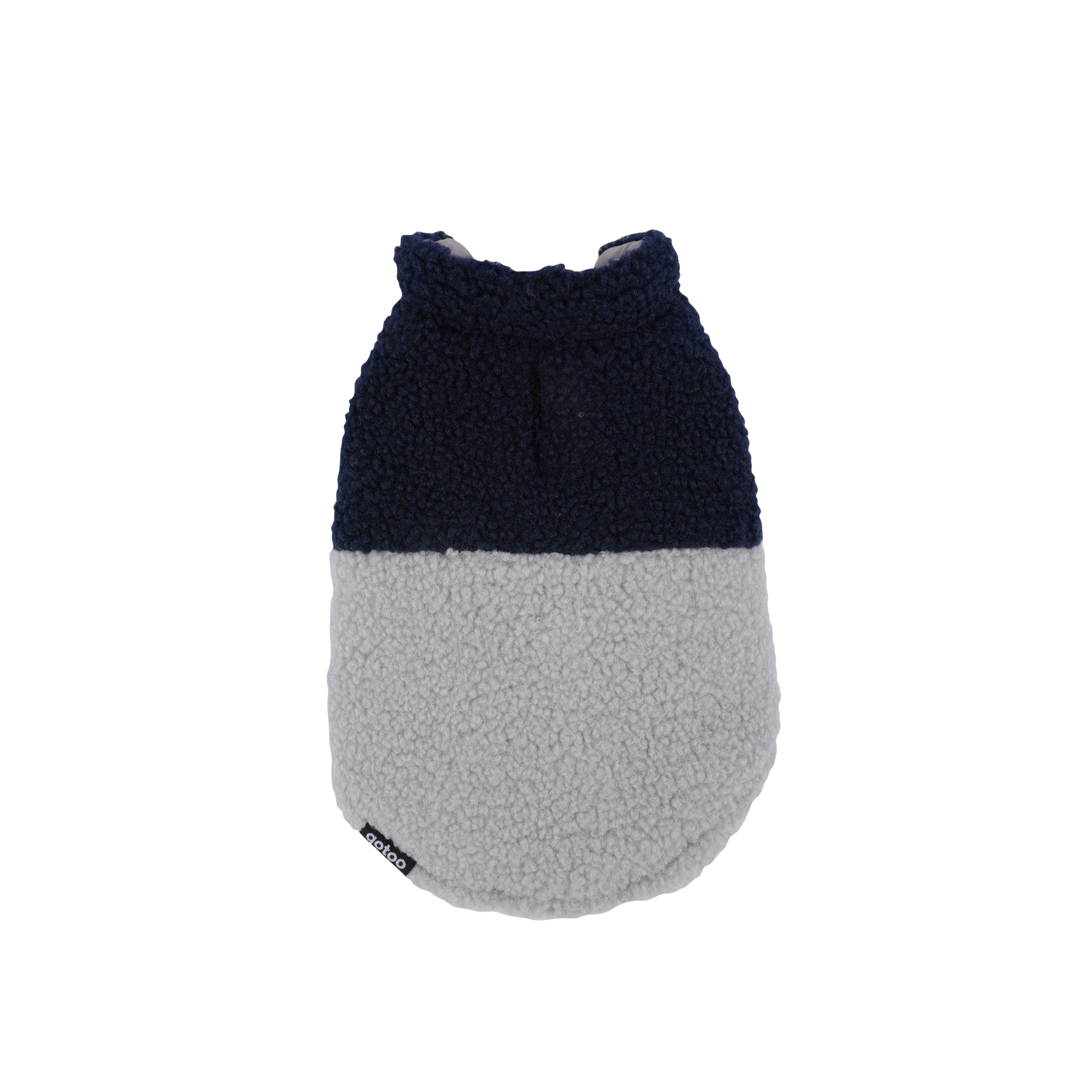 Gotoo - Manteau Polaire Bicolore pour Chiens - 25cm Image num&eacute;ro 1
