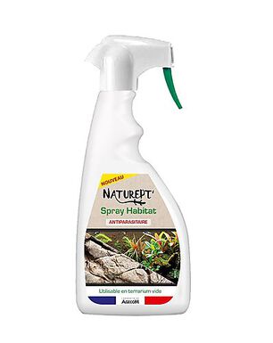 Naturept - Spray Habitat Antiparasitaire pour Reptile - 500ml