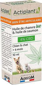 ActiPlant'3 - Huile de CBD 4% Bien-être Articulaire pour Chien - 10ml