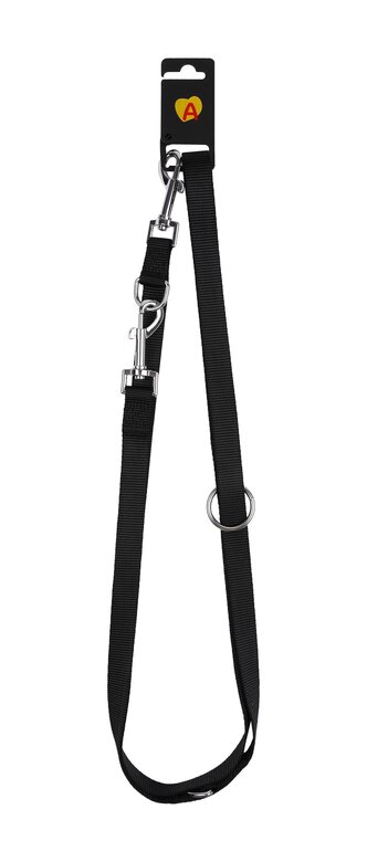 Animalis - Laisse Multiposition Basic 20mm et 200cm pour Chien - Noir Image numéro 2 Animalis - Laisse Multiposition Basic 20mm et 200cm pour Chien - Noir Image numéro 2